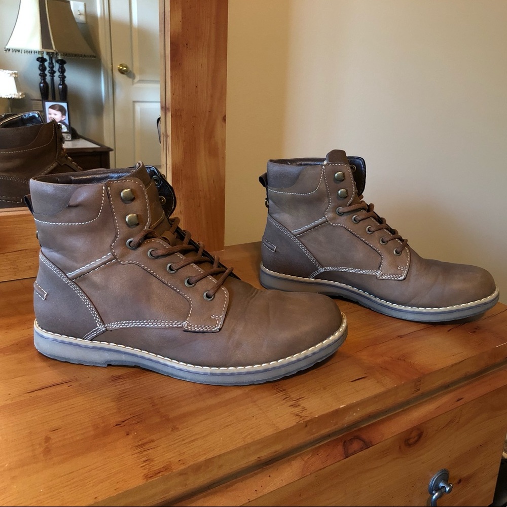 Dark Tan Saddlebred Langdon Boots